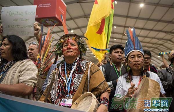 土著居民在聯(lián)合國馬拉喀什氣候大會期間呼吁更多關(guān)注